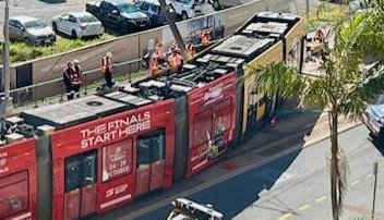 Gold Coast Chaos: Tram Derailment Shakes Surfers Paradise