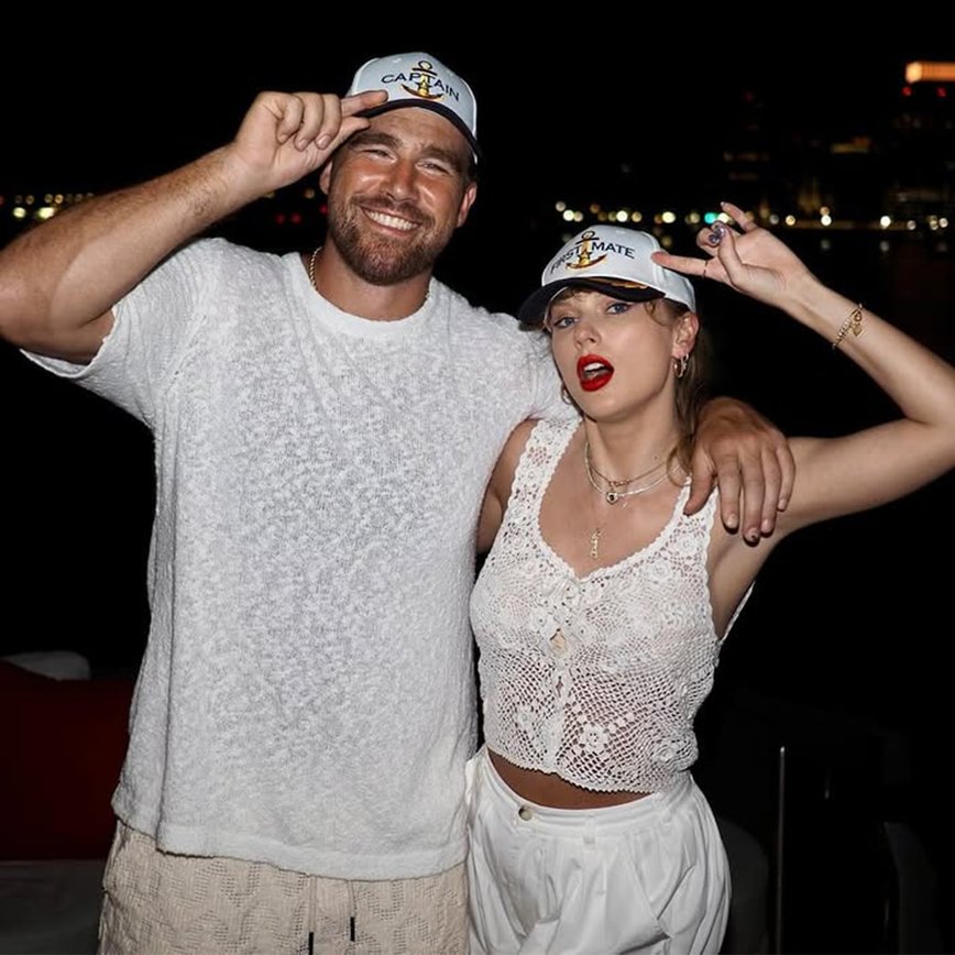 Travis Kelce's Priceless Reaction to Taylor Swift's Saucy Song About Him