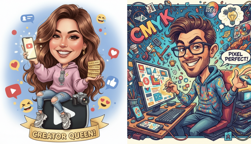 ChatGPT Caricature Craze Sparks Surreal Surprises