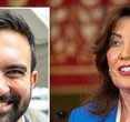 NY Governor Kathy Hochul Faces Fiery 'Tax the Rich!' Chants at Mamdani Rally