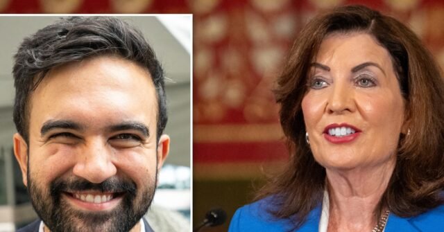 NY Governor Kathy Hochul Faces Fiery 'Tax the Rich!' Chants at Mamdani Rally
