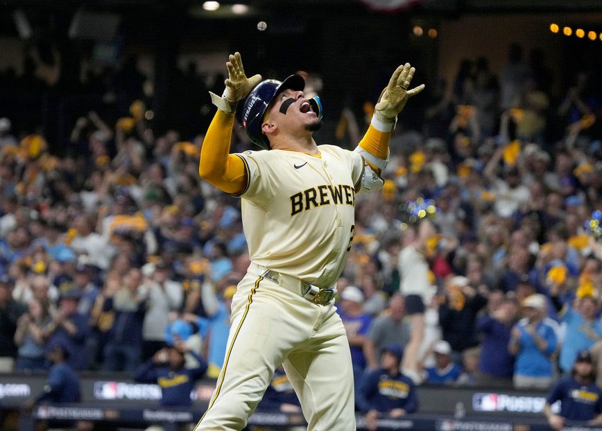 Brewers' William Contreras Sparks Drama with Bullpen Call Celebration in NLDS